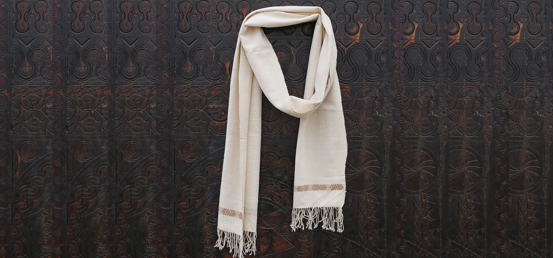 Deeba Hand Spun Scarf