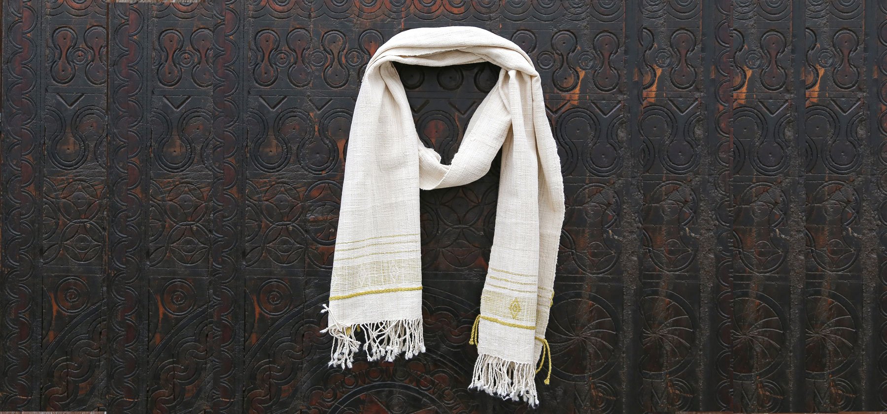 Mariya Hand Spun Scarf
