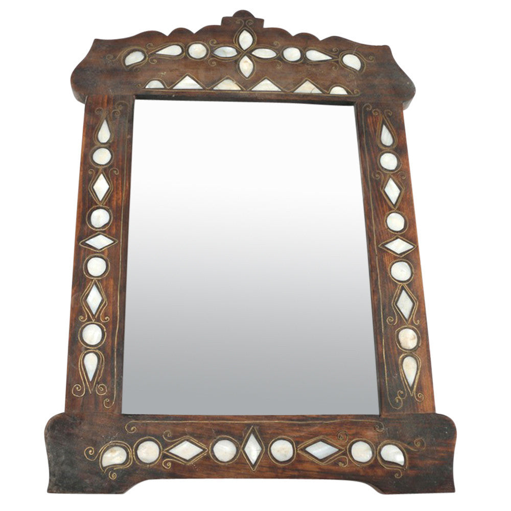 Syrian Mother Of Pearl Mirror