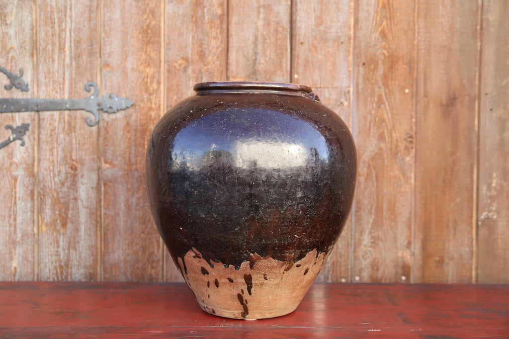 Aged Madras Martaban Jar