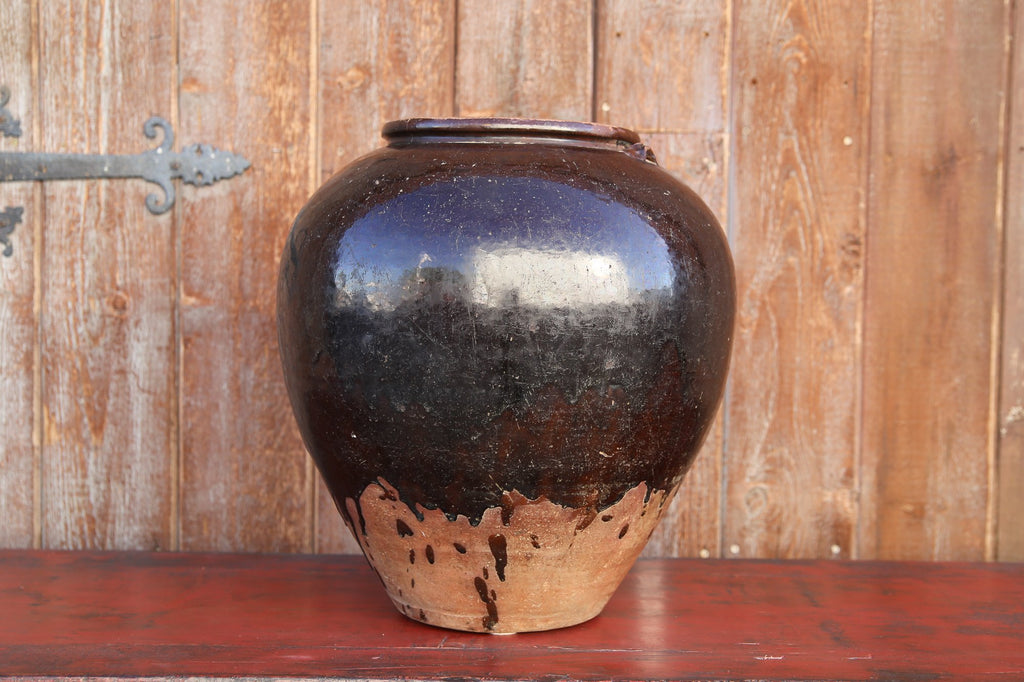 Aged Madras Martaban Jar