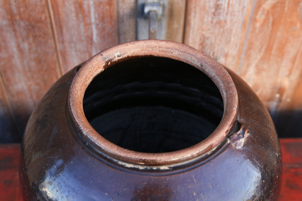 Aged Madras Martaban Jar