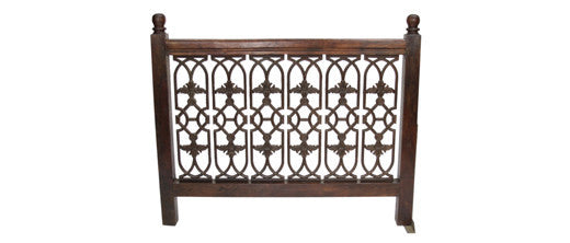 Cast Iron Balcony Headboard