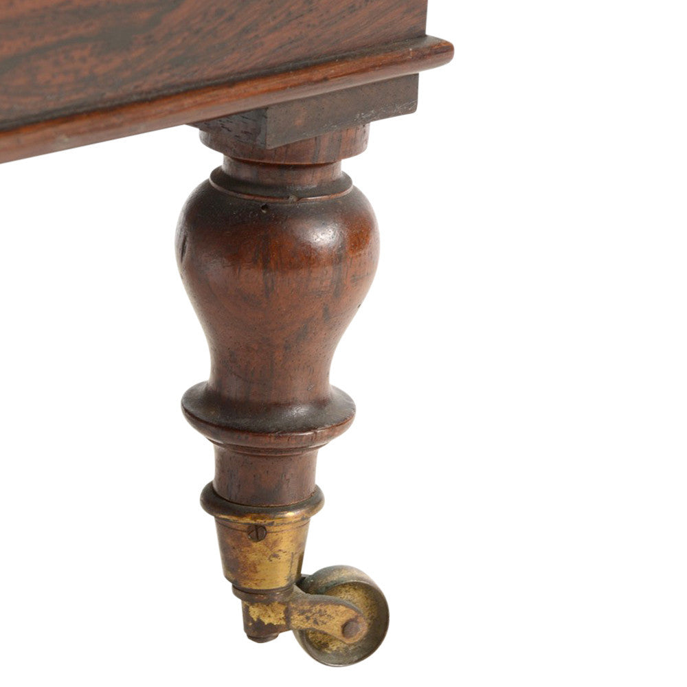 Antique English Rosewood Canterbury