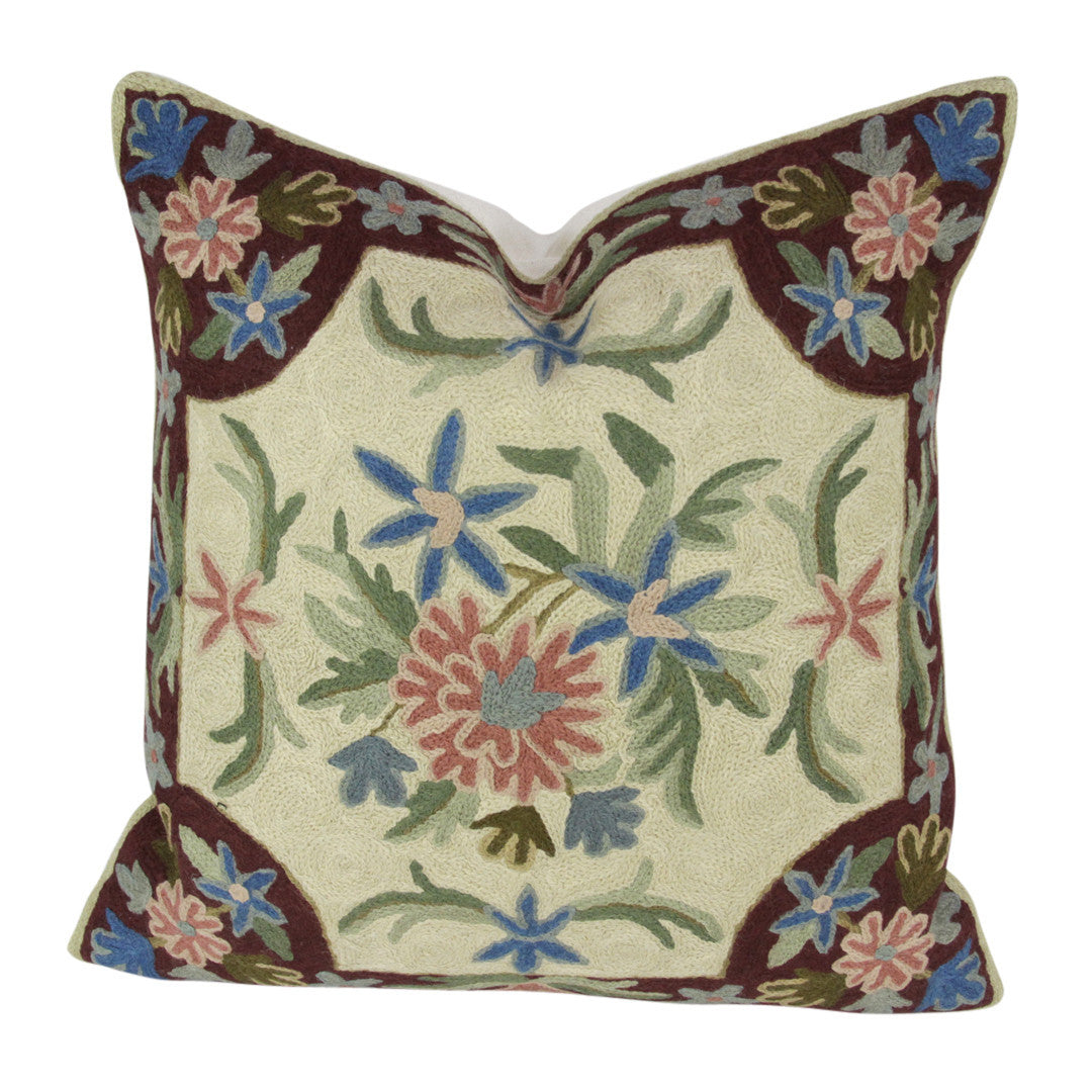 Kaner Gulmarg Aari Pillow