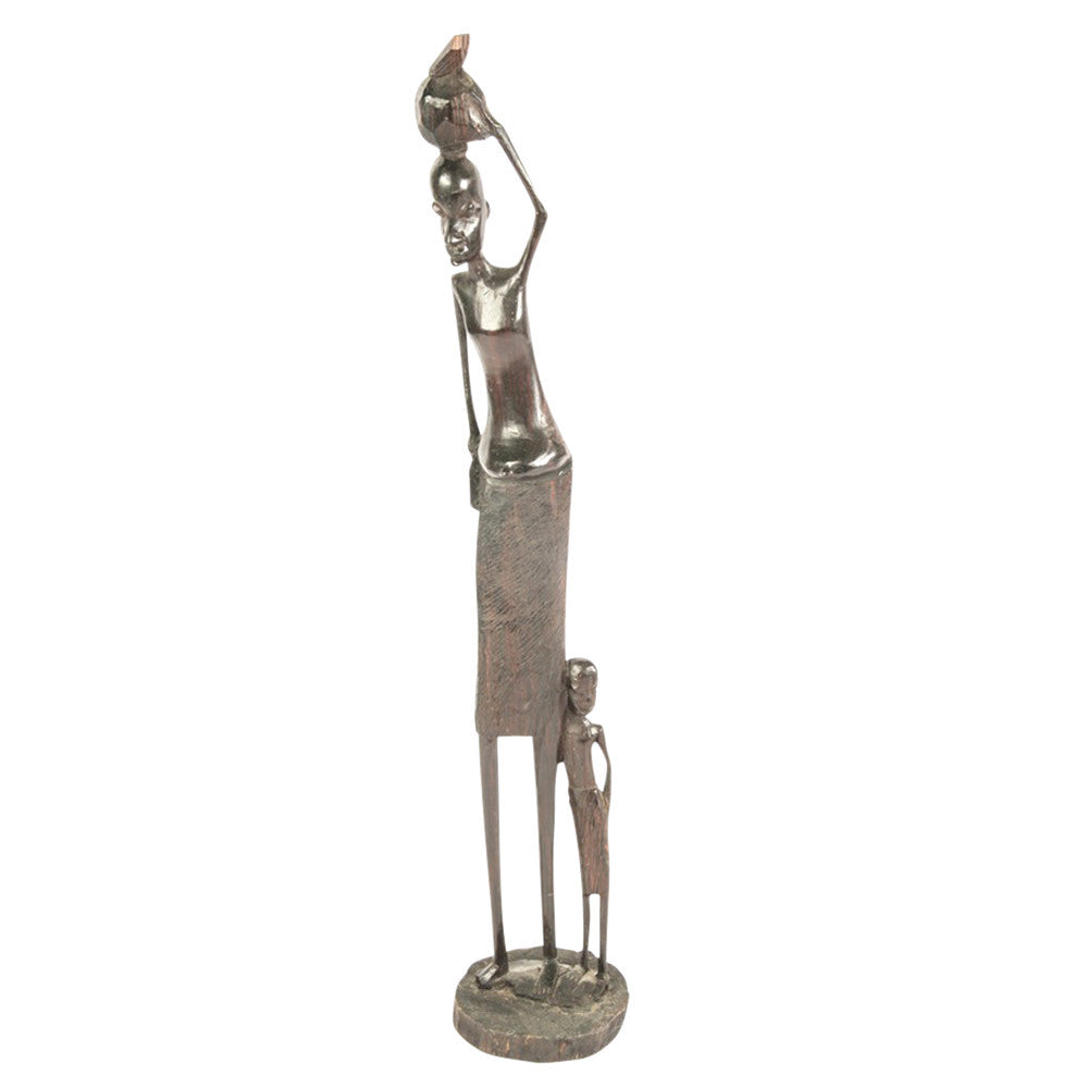 African Carved Statue