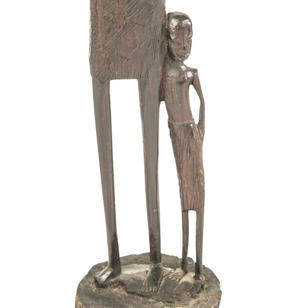 African Carved Statue