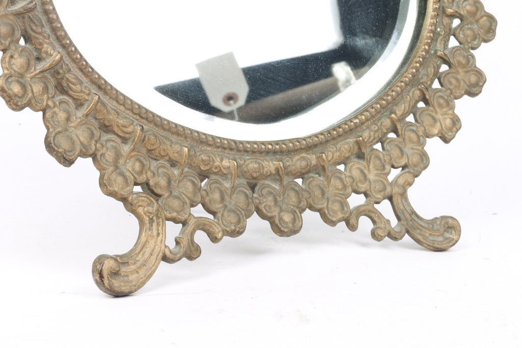 French Brass Vanity Mirror