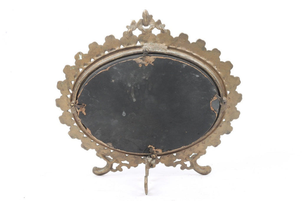 French Brass Vanity Mirror