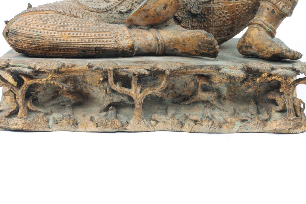Thai Gilded Bronze Statue