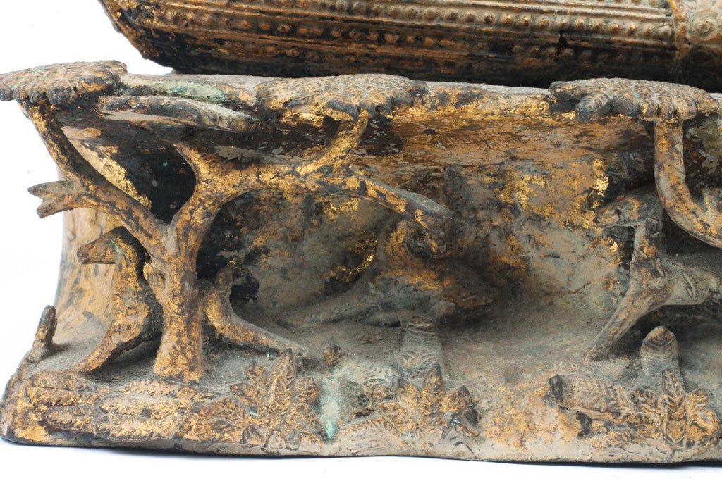 Thai Gilded Bronze Statue