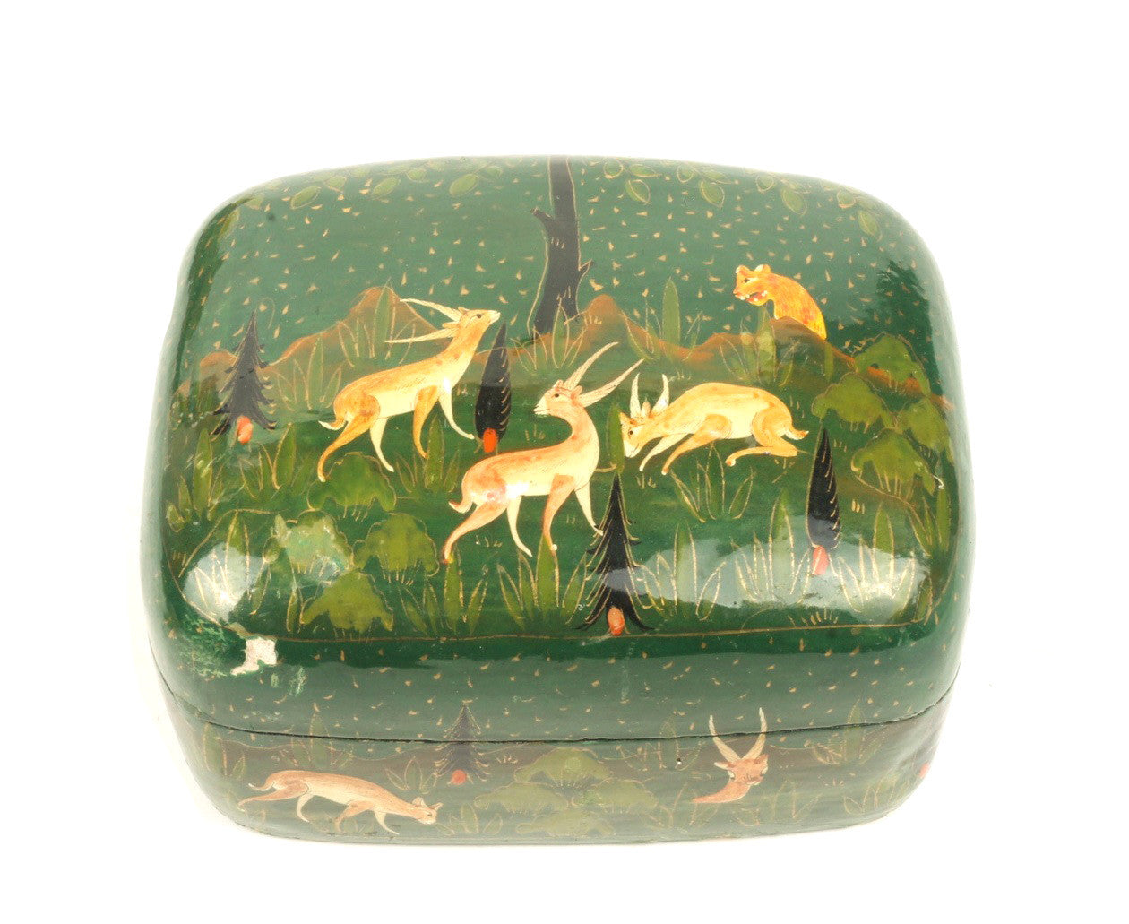 Bengal Kashmiri Hand Painted Box