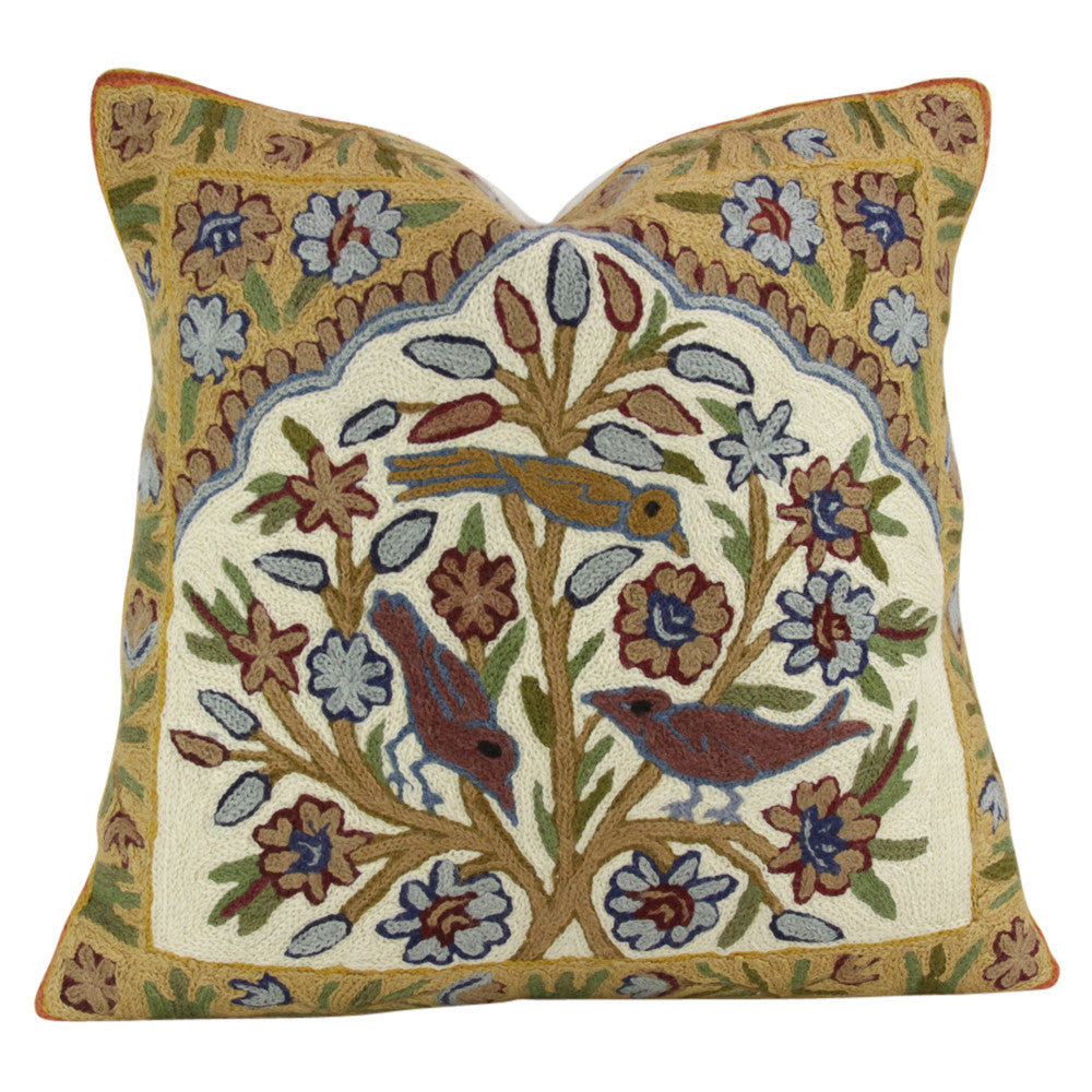 Leela Gulmarg Aari Pillow