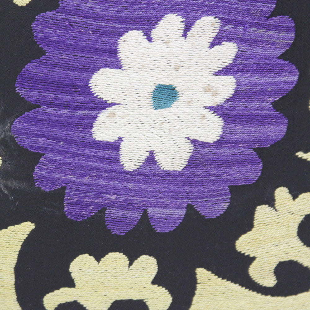 Lilac Suzani Square Pillow