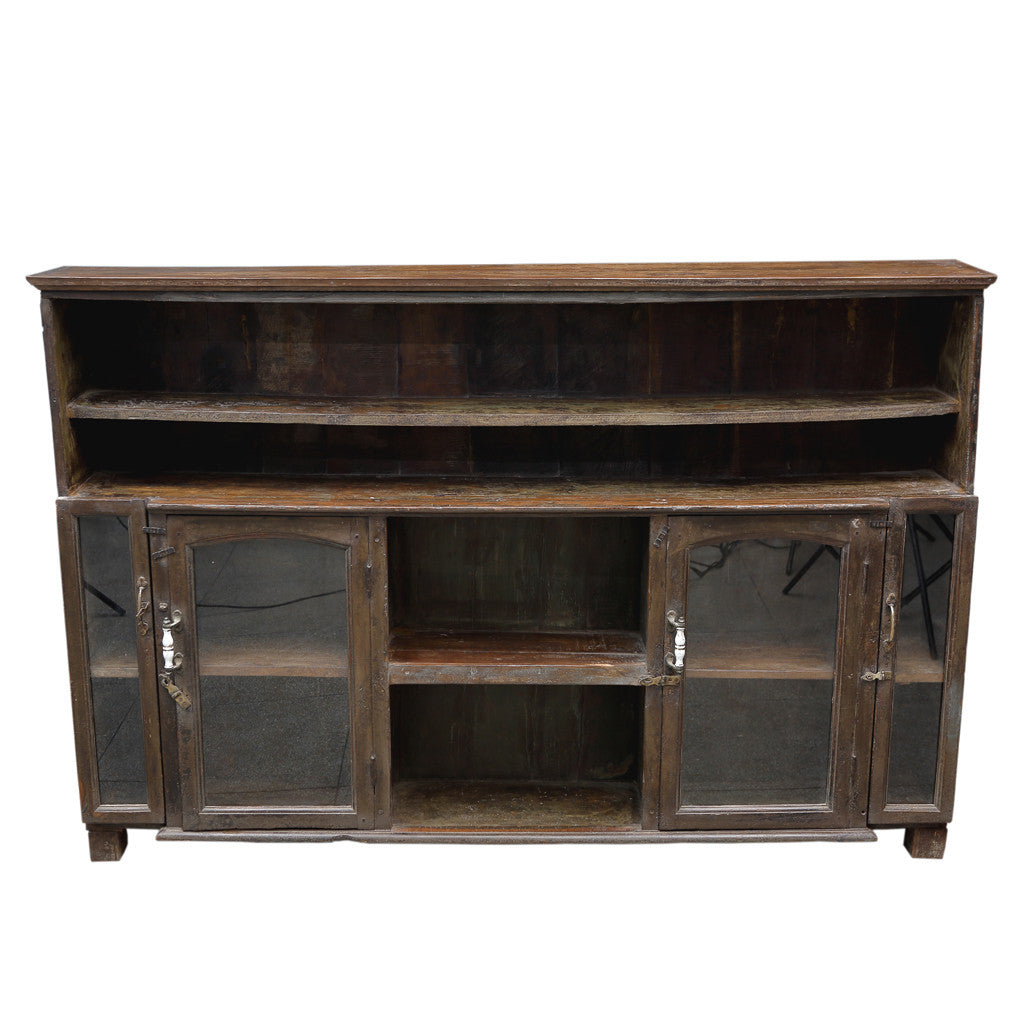 British Colonial Display Cabinet