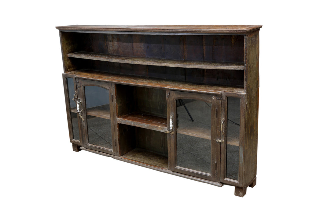 British Colonial Display Cabinet