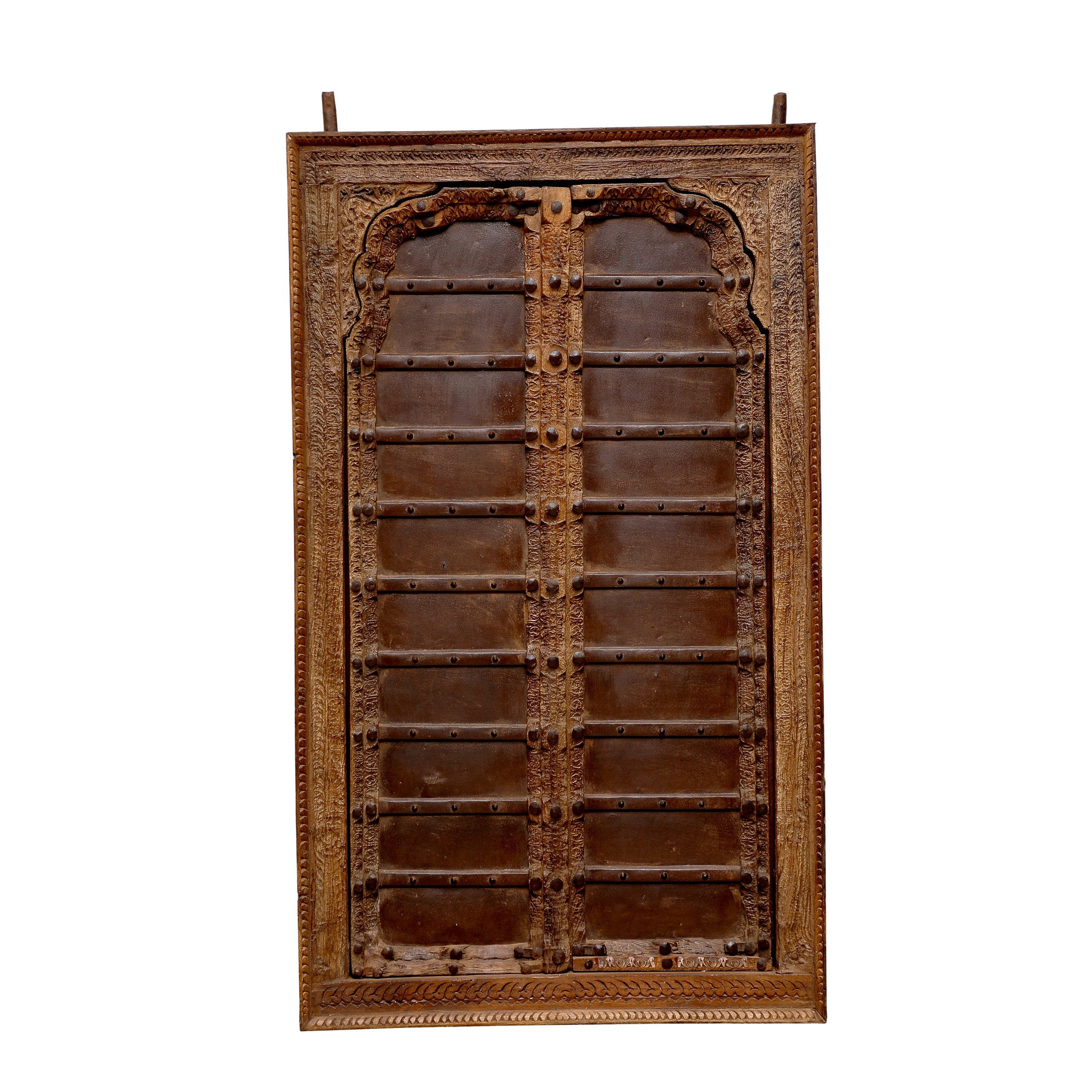 Stately Iron Strap Mandawa Door