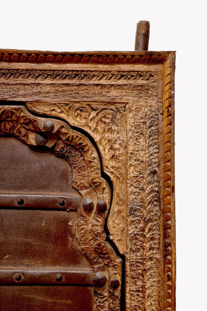 Stately Iron Strap Mandawa Door