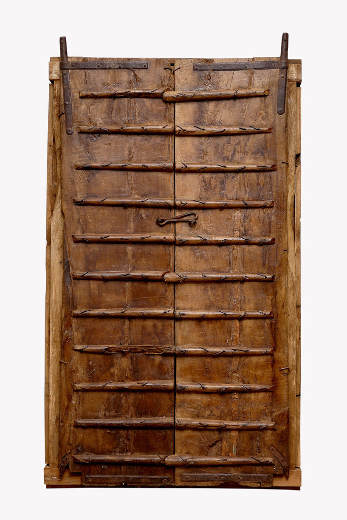 Stately Iron Strap Mandawa Door