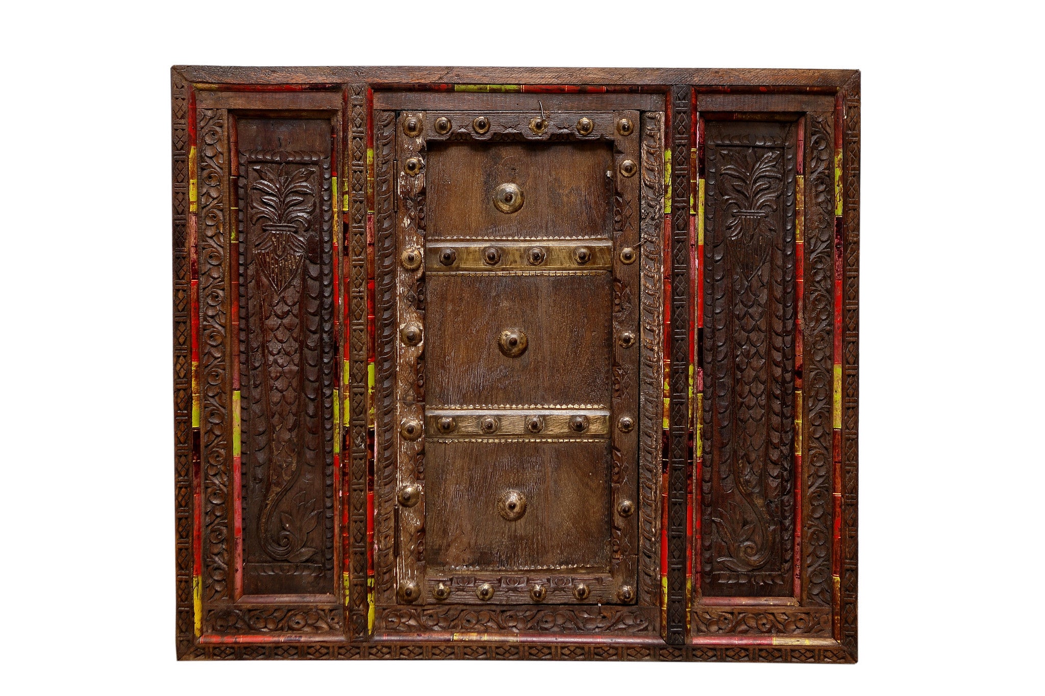Indian Folk Carved Window