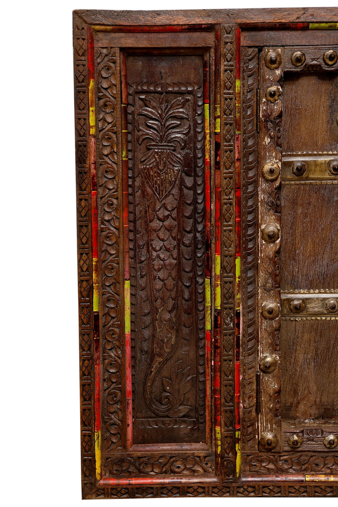 Indian Folk Carved Window