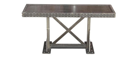 Industrial Iron Console