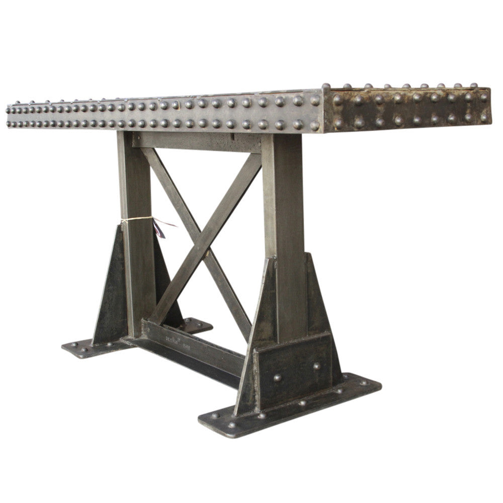 Industrial Iron Console