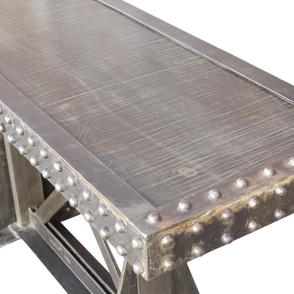 Industrial Iron Console