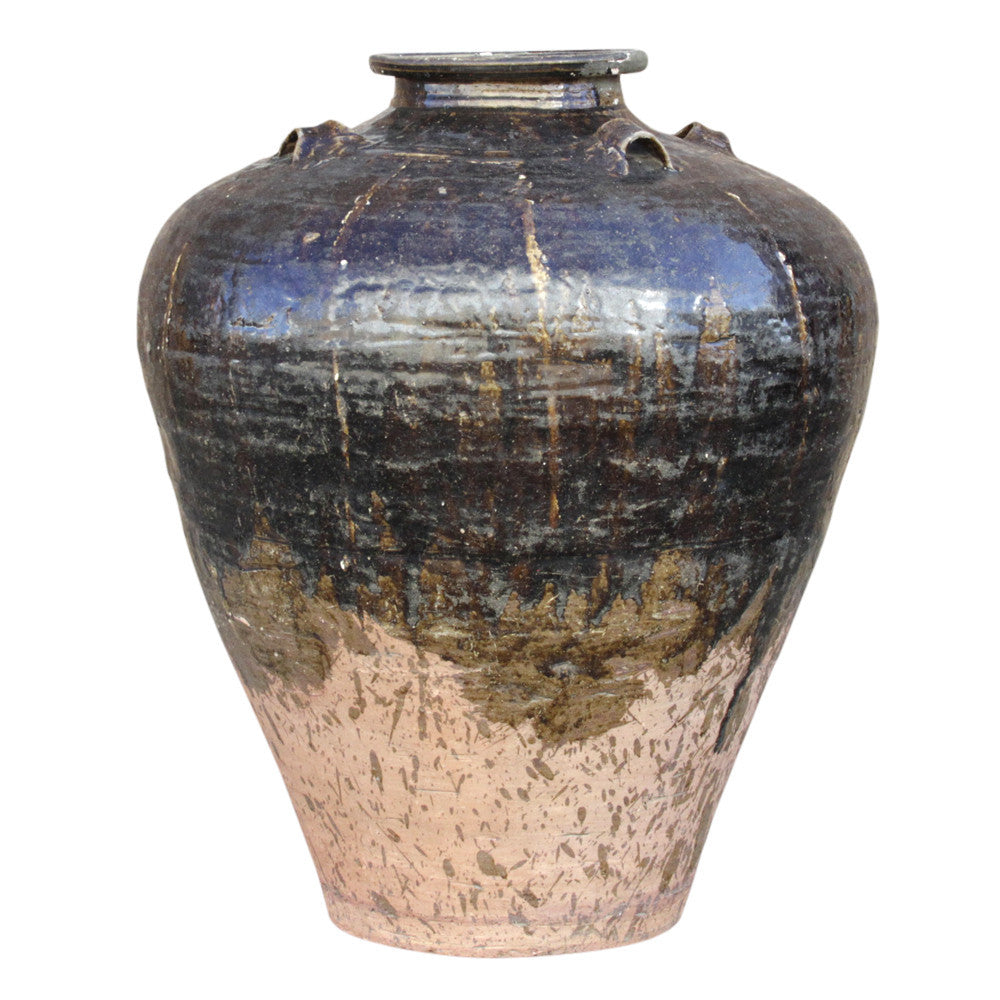 19th Century Martaban Glazed Pot