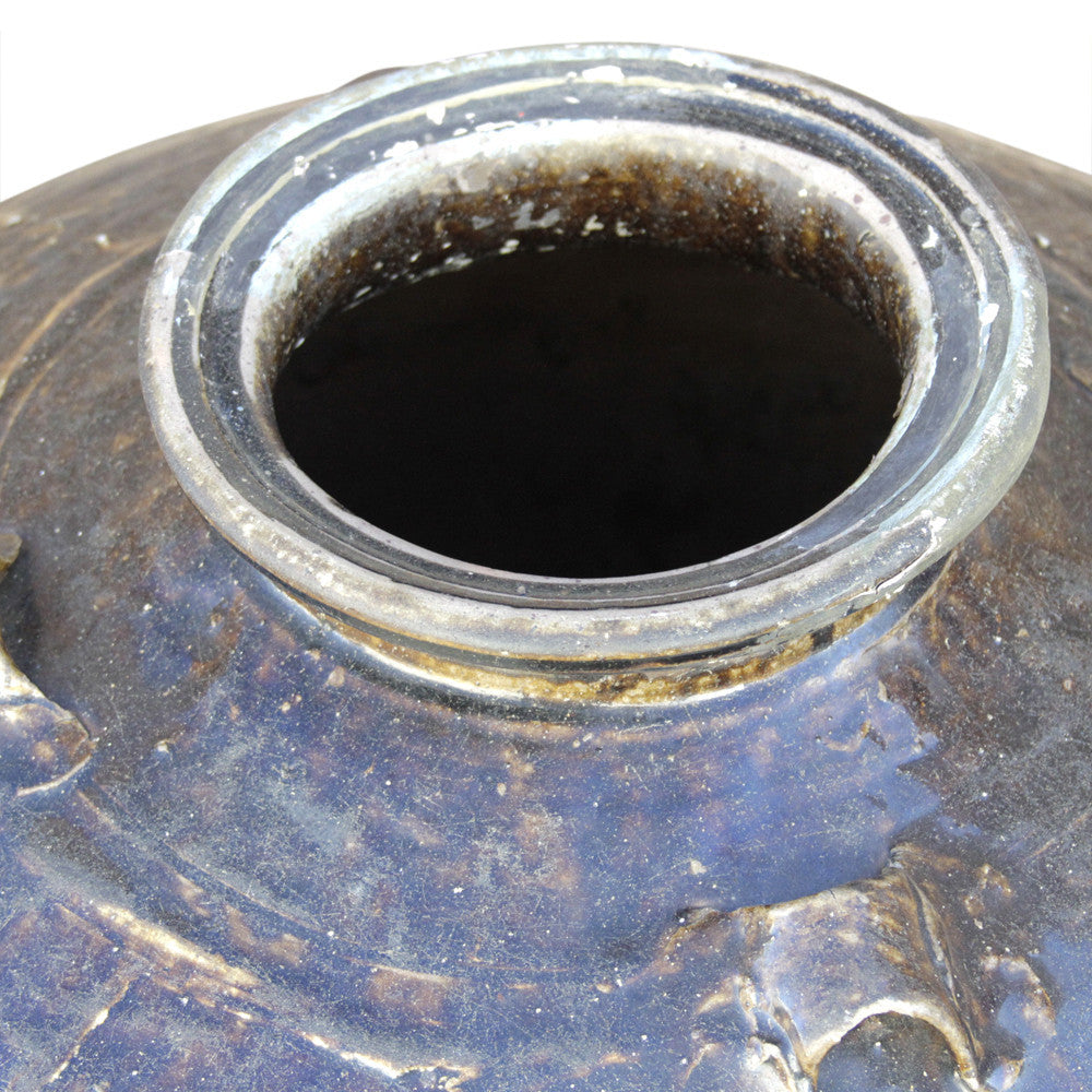 19th Century Martaban Glazed Pot