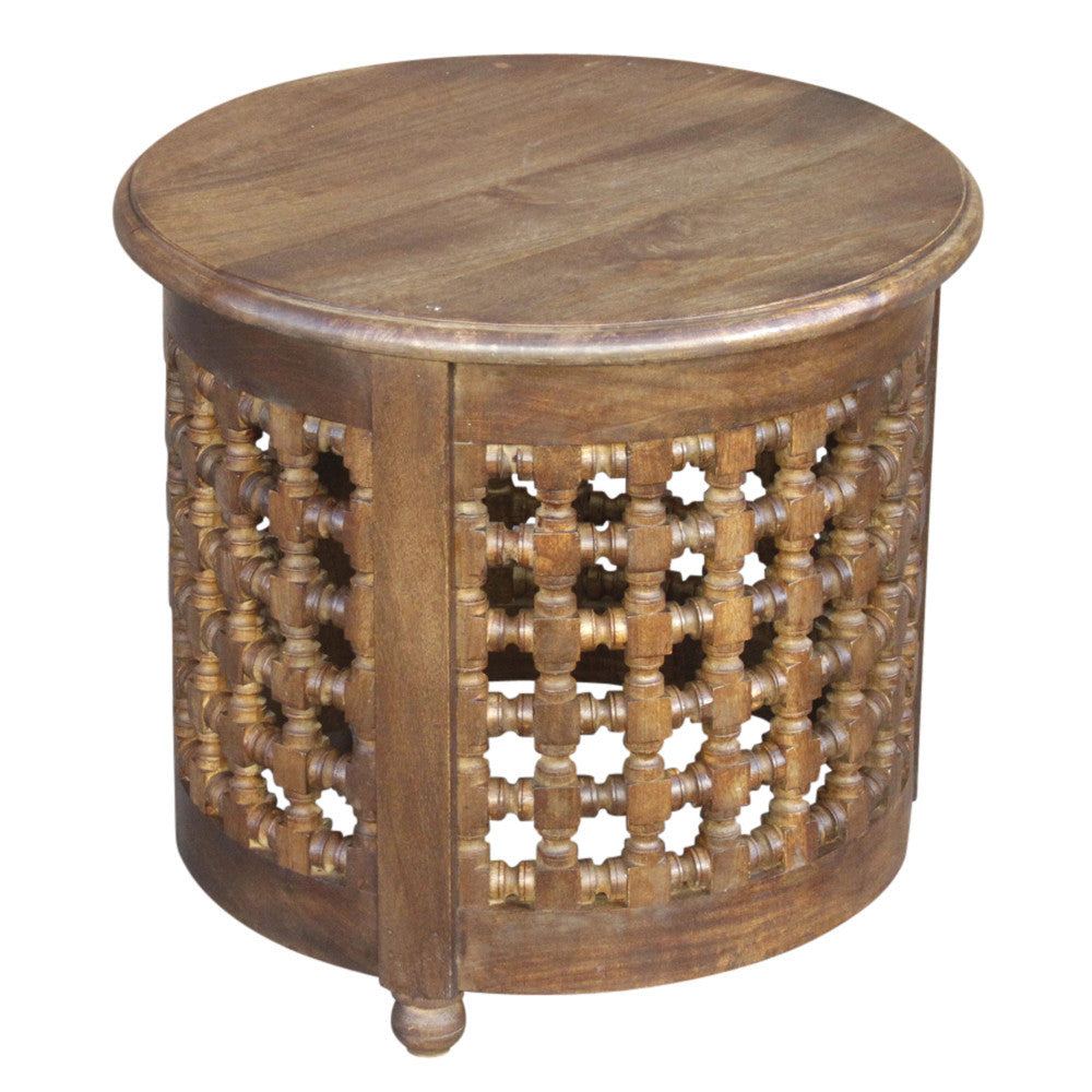 Moroccan Mousharabi End Table