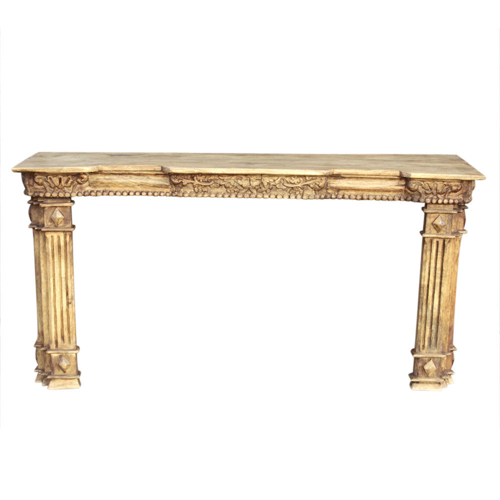 Old World Column Console