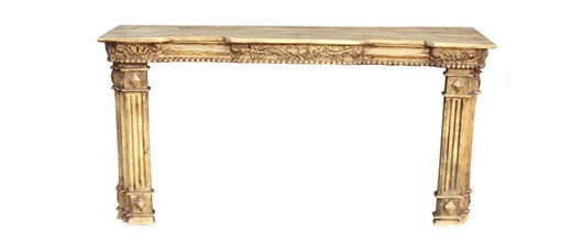 Old World Column Console