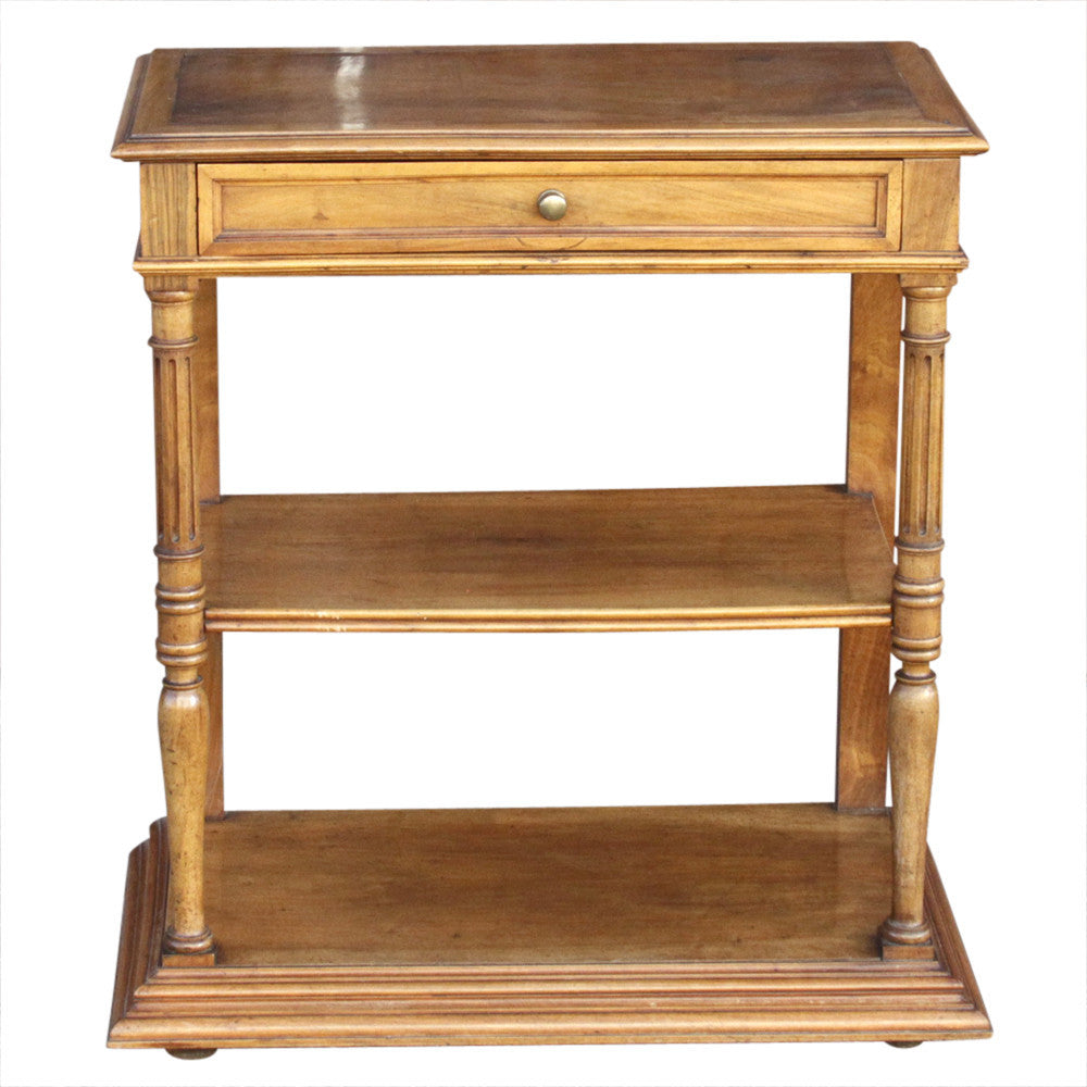 French Louis Philippe Walnut Etagere