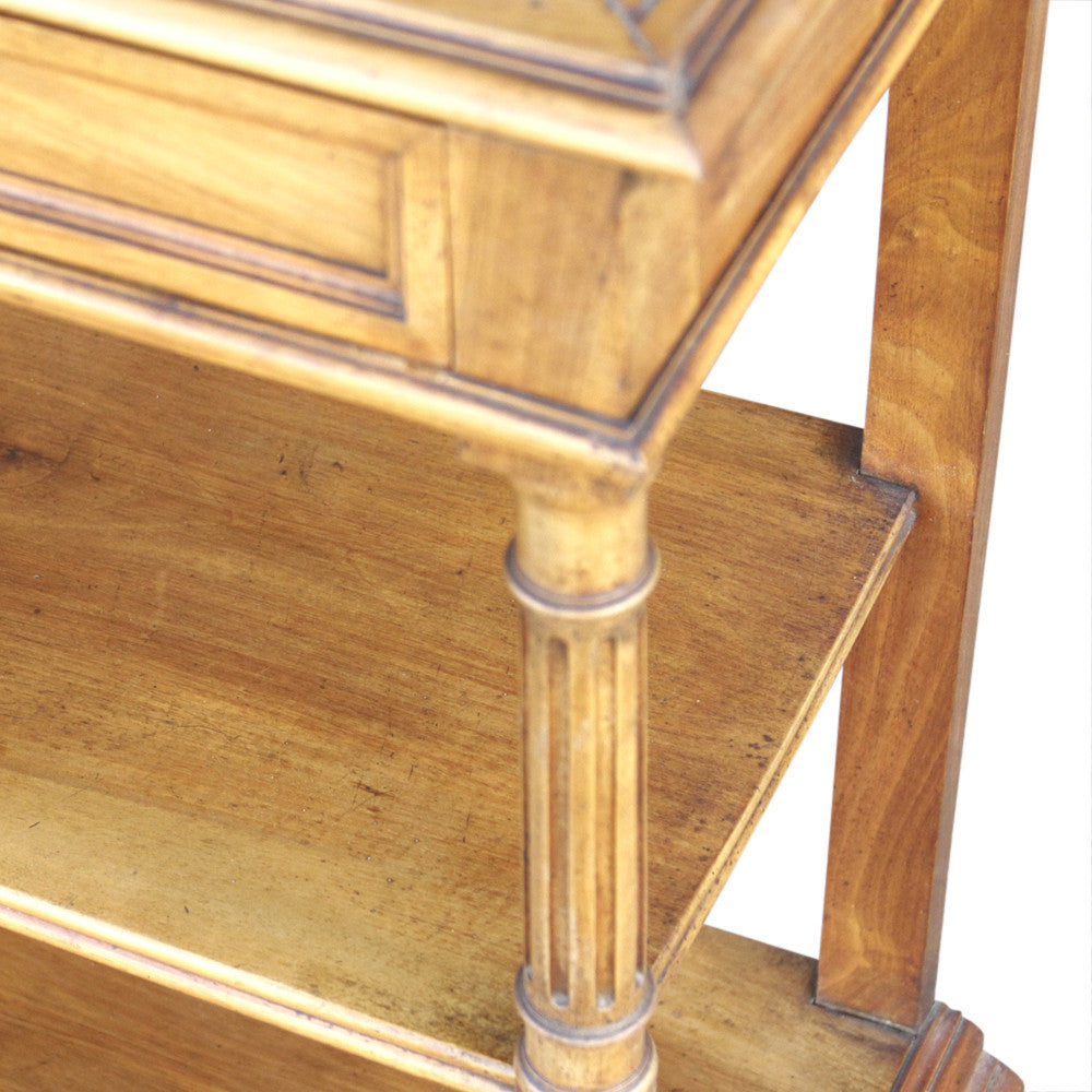 French Louis Philippe Walnut Etagere