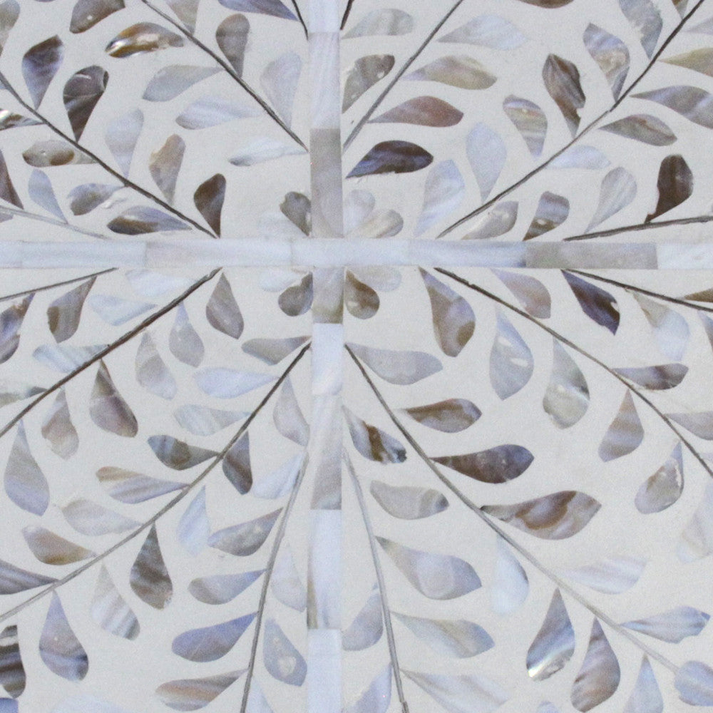 Octagonal Mother Of Pearl Coffee Table