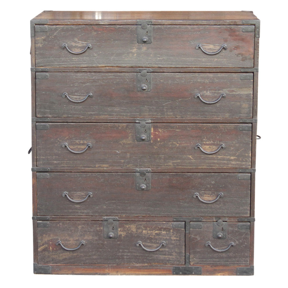 19th Century Ishou Tansu Chest