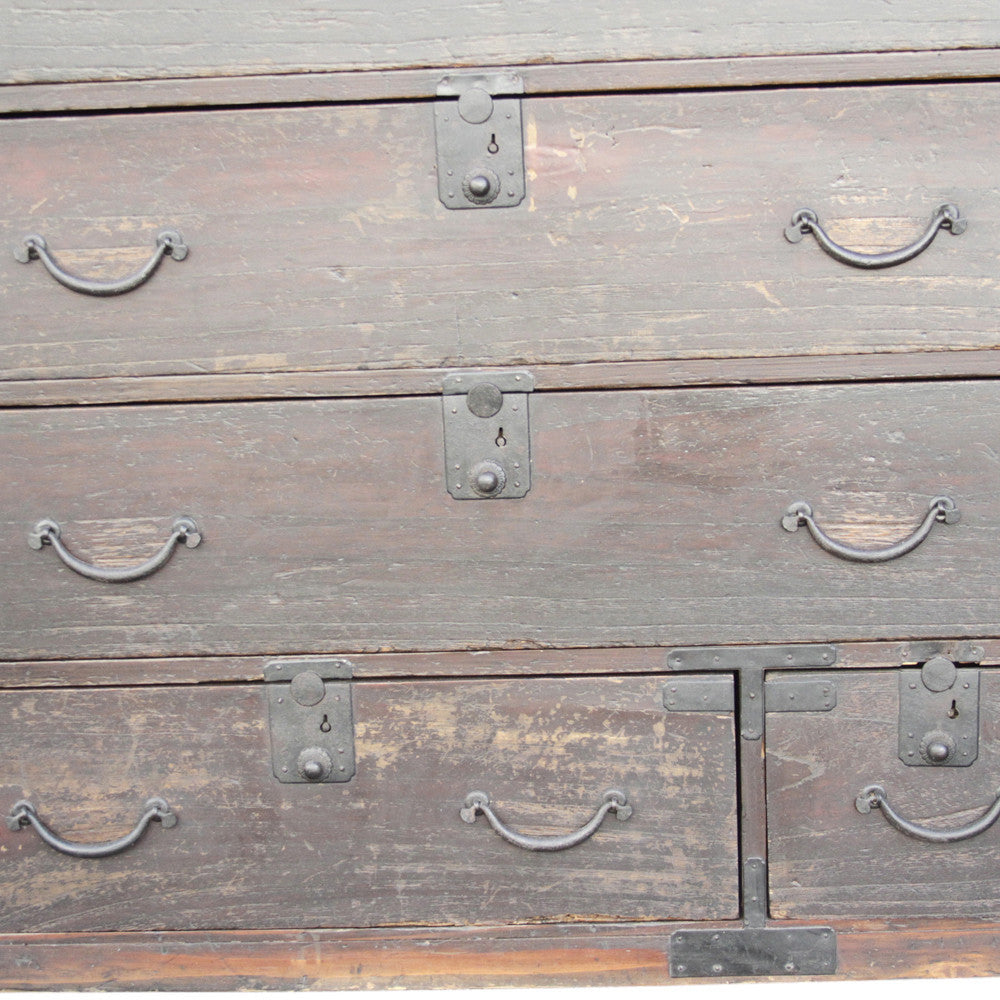 19th Century Ishou Tansu Chest