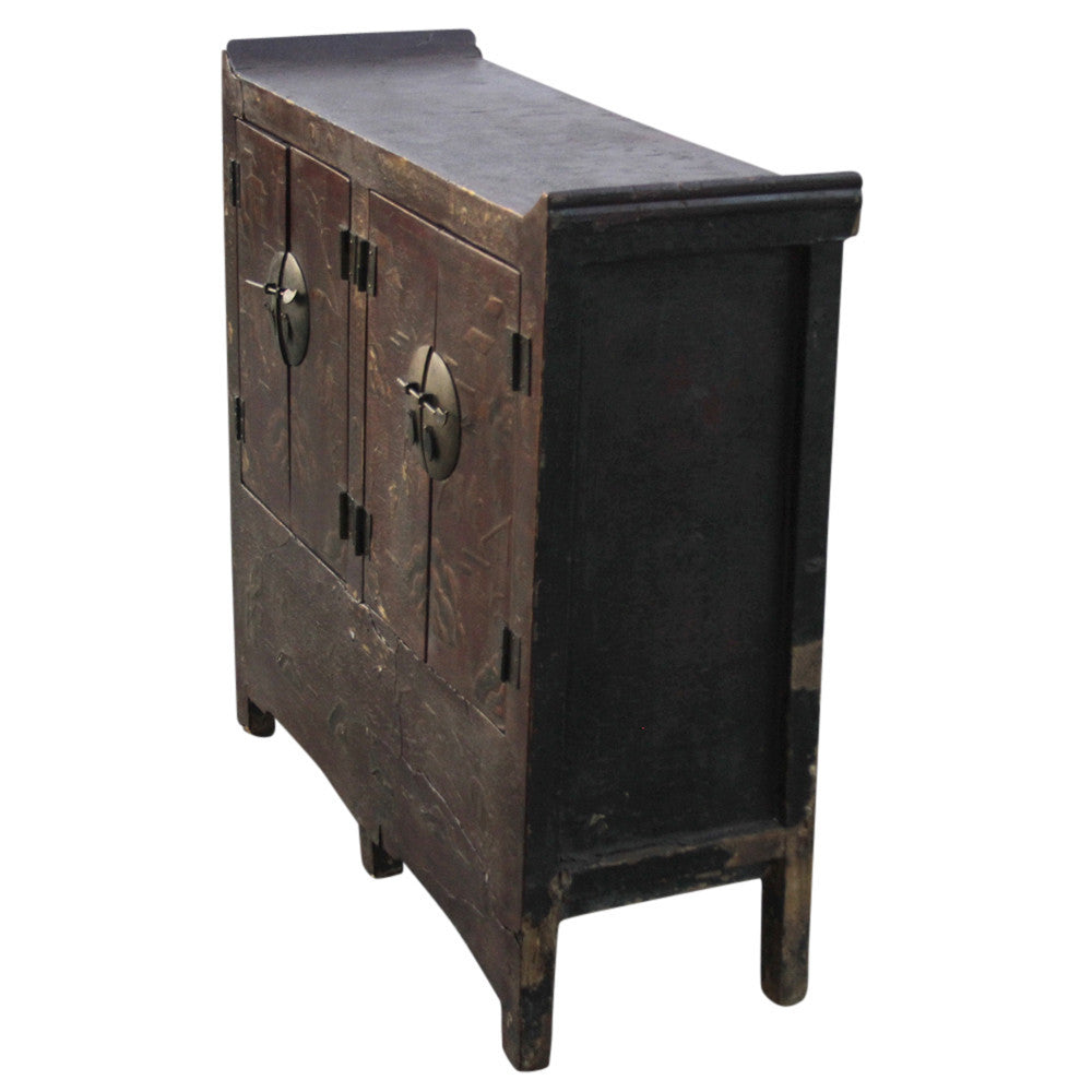 Antique Chinosierie Buffet Cabinet