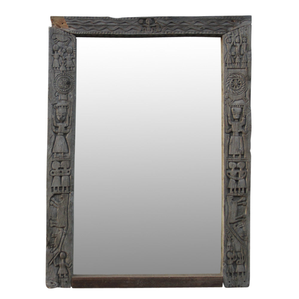 Tribal Bastar Antique Mirror