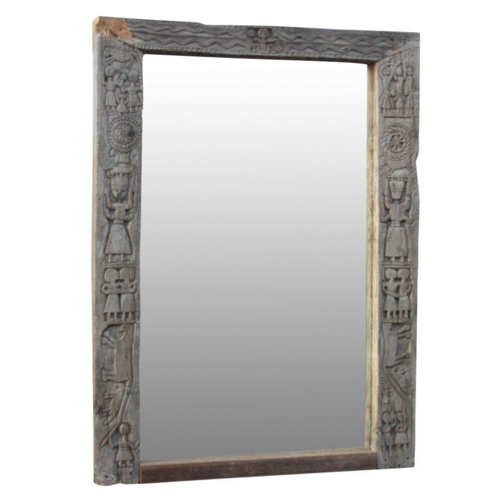 Tribal Bastar Antique Mirror