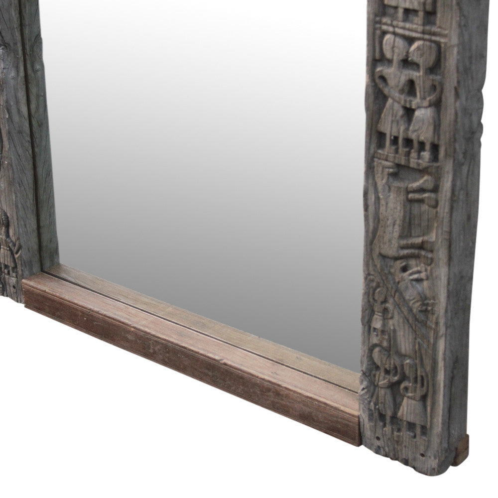 Tribal Bastar Antique Mirror