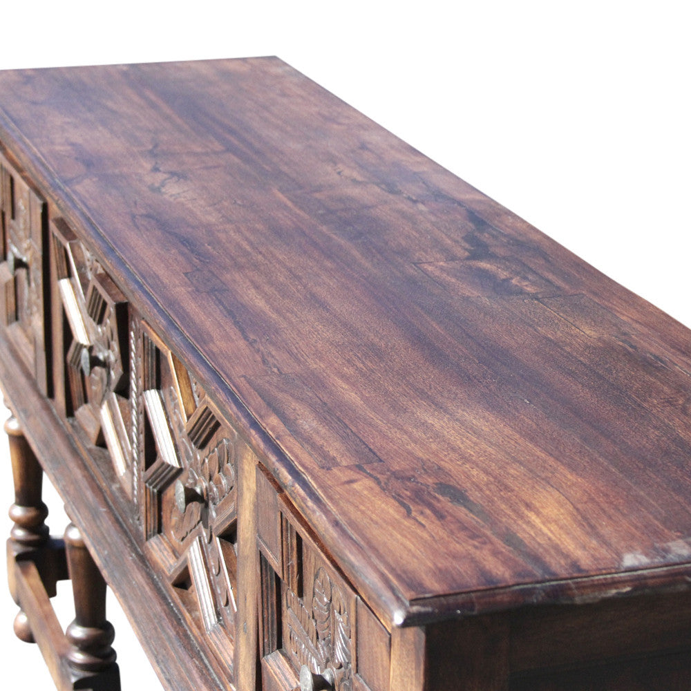 Refectory Tudor Style Console