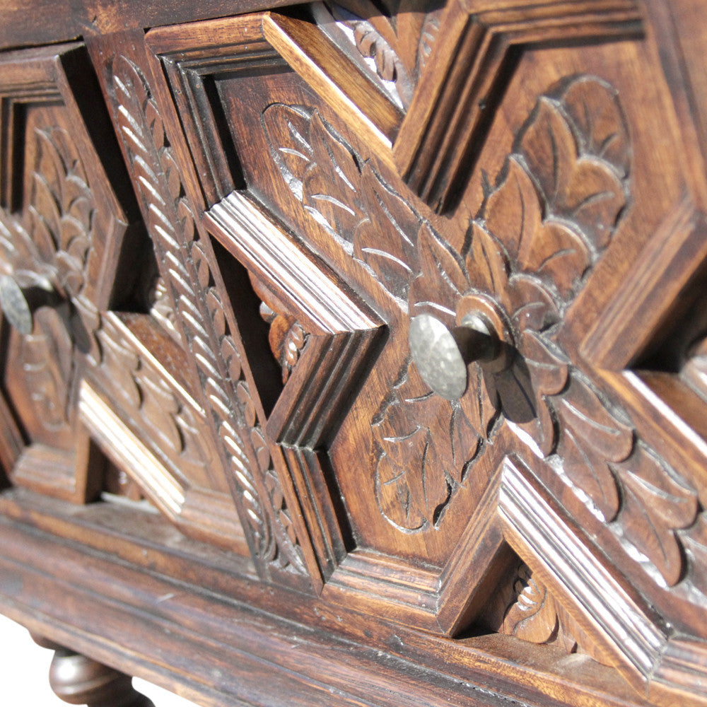Refectory Tudor Style Console