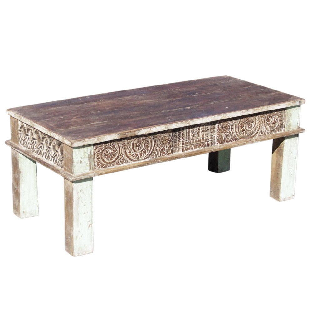 Reconstructed Painted Coffee Table