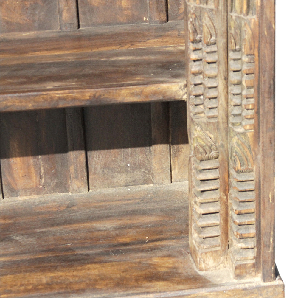 Architectural Carved Front Bookcase
