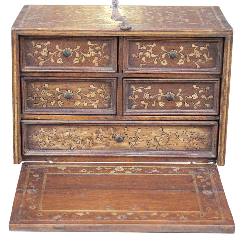 Spanish Inlaid Bargueno