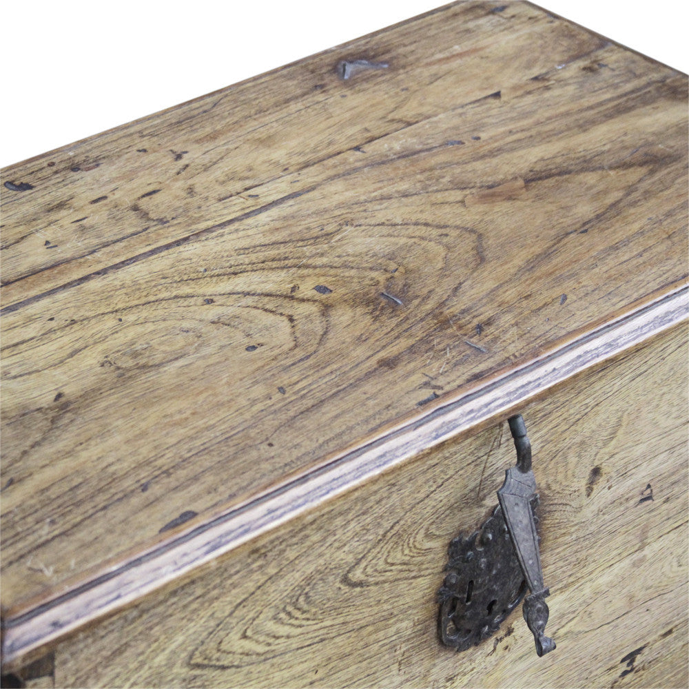 Handsome Carved Spanish Trunk