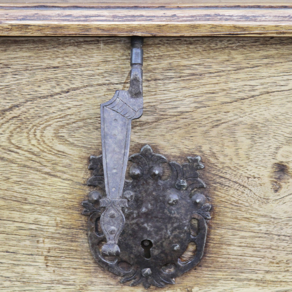 Handsome Carved Spanish Trunk