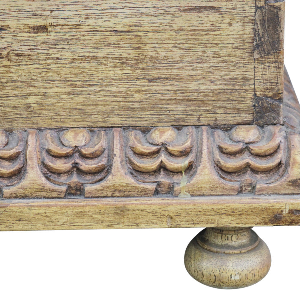 Handsome Carved Spanish Trunk